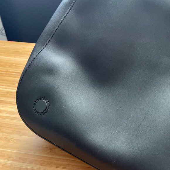 Steven Alan black leather small backpack main image 12